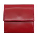 LOAPAD темно-бордовый кошелек для мелочи ... сделано в Японии кожаные аксессуары кошелек re- Dell o сторона 400-9