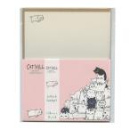 Shinzi Katoh/シンジカトウ レターセット キャットヒル ピンク かわいい LS-01062