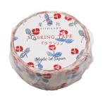  маскировочная лента 15 мм ширина la Ran рука .. дизайн botanikaru симпатичный сделано в Японии MT5-401