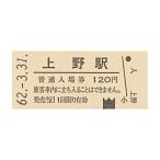 国鉄山手線硬券 マグネット きっぷ 鉄道 上野駅  KPFM079
