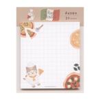 イタリア 付箋 30枚 ピザにゃんこ  QF254