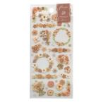  поток задний стикер Brown декоративный элемент цветок наклейка 82702