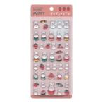ミッフィー ぽてジェムシール ピンク デコ 立体シール 正規ライセンス品 MS26-1