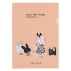 A5 прозрачный файл cadeau KawaiiMonPeluchesinji Kato ACF-02093