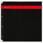  альбом склеивание картон (L) черный 500178-105