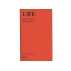 名刺型メモランダム 無地(2冊入) 朱  M374