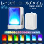 [ Revue . написать кошка pohs бесплатная доставка!] светится! Rainbow call звонковое устройство LED встроенный беспроводной интерком приемник ×1 шт радиопередатчик ×1 шт / беспроводной звонковое устройство 