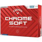 ショッピングCHROME CALLAWAY-CHROME-SOFT-TRIPLE-W  キャロウェイ Callaway CHROME SOFT トリプル・トラック ゴルフボ