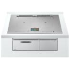 HT-N1000STWF-S огонь учитывая Meister IH варочный нагреватель ширина 75cm Hitachi premium серебряный 4549873177878