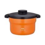 サーモス 真空保温調理器 シャトルシェフ19．5cm・2．8lオレンジ-210193034