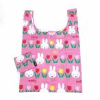 Yahoo! Yahoo!ショッピング(ヤフー ショッピング)ミッフィー 折りたたみショッピングバッグ チューリップピンク エコバッグ