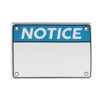 DULTON ダルトン エナメル ノーティス サイン H20-0144BL ENAMELED NOTICE SIGN