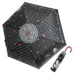SD-E-0366キャラクター 折畳傘 持ち手付き 折り畳み傘 おりたたみ傘 かさ 雨具 ミッキー＆ミニー レース