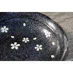 PS057花びらの舞い散る　ブラック撥水