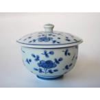 有田焼　青磁釉まる花