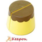 木のおもちゃ 　ミニ・プリン　だいわ 木製おもちゃ プレゼント ままごと　食材 誕生日 出産祝い クリスマス ラッピング