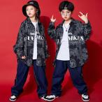  Kids танцевальный костюм hip-hop HIPHOP цветочный принт рубашка Dance рубашка Denim брюки ребенок мужчина девочка тренировка надеты Jazz Dance много заказ соответствует дешевый 