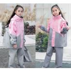  новый товар непромокаемый костюм Kids плащ верх и низ Kids плащ Kids ученик начальной школы верх и низ в комплекте непромокаемая одежда Kappa . перо водоотталкивающая отделка посещение школы велосипед детский 