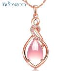 ローズクォーツネックレス天からの贈...