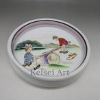  Old Noritake ребенок . пейзаж документ миска для каши 1921~1941 год примерно античный американский .....