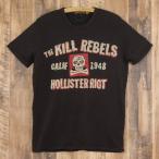 ショッピングホリスター ジョンソンモータース Tシャツ メンズ Johnson Motors KILL REBELS