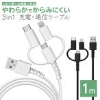 ショッピングipod iPhone iPad iPod スマホ タブレット タイプA マイクロB やわらかい ライトニング タイプC 充電 通信 Type-A microUSB Lightning Type-C 3A 1ｍ ラスタバナナ