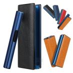 ショッピングタバコ アイコス glo Hilo Plus ケース カバー PUレザー 収納 電子たばこ 電子タバコ アイコスカバー 保護ケース BAT グロー ヒーロ プラス 充電対応 持ち運び便利