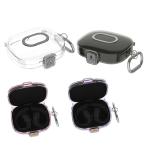 Shokz OpenFit Pro кейс прозрачный TPU прозрачный kalabina имеется защитный корпус царапина предотвращение модный простой амортизаторы s открытый Fit Pro беспроводной слуховай аппарат 