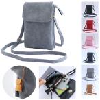 スマホショルダー スマホポーチ スマホバッグ ミニバッグ ミニショルダー ポシェット 斜め掛け PUレザー レディース ショルダーバッグ スマホケース iPhone