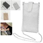 スマホショルダー スマホポーチ スマホバッグ かわいい きらきら エレガント 肩掛け スマホポシェット ミニバッグ ミニショルダー ポシェット 斜め掛け