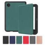 Kobo Clara Colour ケース 6インチ 手帳型 カバー PUレザー 衝撃吸収 シンプル おしゃれ 手帳型レザーケース/カバー 楽天 電子書籍リーダー おすすめ
