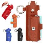 ショッピングタバコ アイコス IQOS ILUMA i ONE / IQOS ILUMA ONE  ケース カバー PUレザー カラビナ付き タバコ収納 収納 ソフトカバー 電子たばこ 電子タバコ アイコスカバー