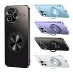 POCO F7 Pro  F7 Ultra ケース カバー レンズ保護 スマホリング付き スタンド機能 マット仕様 TPU+プラスチック 可愛い お洒落 おしゃれ