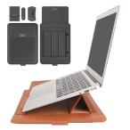 富士通 FMV LIFEBOOK UHシリーズ (13.3インチ) ケース/カバー 電源収納ポーチ付き ポーチ スリーブ型 セカンドバッグ型 レザー タイプ レザーケース/カバー