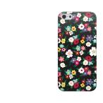 iPhone5 iPhone 5s スマホケース スマホ カバー 779 リバティプリントBK 素材クリア UV印刷