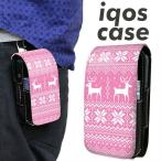 アイコス ケース レザー IQOS CASE 544 ドット絵ピンク メール便送料無料