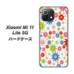 ショッピングmi 11 lite 5g シャオミ Mi 11 Lite 5G ハードケース カバー 606 マーガレット 素材クリア UV印刷