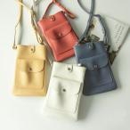 スマホポシェット ナチュラルカラー Vivid スマホショルダー ショルダー タイプ スマホケース 姫路レザー シュリンクレザー おしゃれ 日本製 メール便送料無料