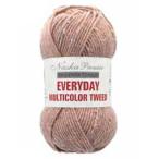 エブリデイ マルチカラー ツイード 内藤商事 【KY】 毛糸 編み物 極太