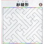 花ふきん 布パック 紗綾形 4（布地：白） オリムパス 【KY】 Olympus 刺し子 手芸 手づくり