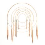 DMC замена тип игла U2142/40 [KY] Rose Gold Interchangeable Circular Needle вязание 40cm