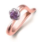 Yahoo! Yahoo!ショッピング(ヤフー ショッピング)KEIUNDO 18K ベビーリング ピンクゴールド & ホワイトゴールド 誕生石 ＆ メッセージ 刻印 専用ケース&ミニバック付き4CSBR004