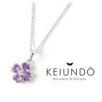 Yahoo! Yahoo!ショッピング(ヤフー ショッピング)KEIUNDO 2月 誕生石 アメジスト 四葉のクローバー ペンダント シルバー925 レディース 天然石 専用ケース付 ラッピング無料