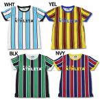 ジュニア ストライププラTシャツ　【ATHLETA|アスレタ】サッカーフットサルジュニアウェアー03241j