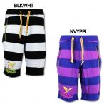 ボーダーライトスウェットハーフパンツ　【PANTANAL|パンタナル】サッカーフットサルウェアー07078