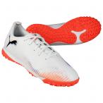 ジュニア フューチャー 8 プレイ TT + MID JR　プーマホワイト　【PUMA|プーマ】サッカーフットサルジュニアトレーニングシューズ1086