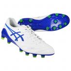 DSライト X-FLY 6　ホワイト×アシックスブルー　【asics|アシックス】サッカースパイク1101a076-102