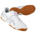 . покупка!! Junior juni ole 6 IN белый ×mako голубой [asics| Asics ] Junior футзал обувь 1104a044-105