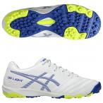 ジュニア DSライト JR GS TF　ホワイト×アシックスブルー　【asics|アシックス】サッカージュニアトレーニングシューズ1104a053-1