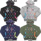 キッズジュニア 裏毛マルチドットジップパーカー　【SVOLME|スボルメ】サッカージュニアウェアー113-44721